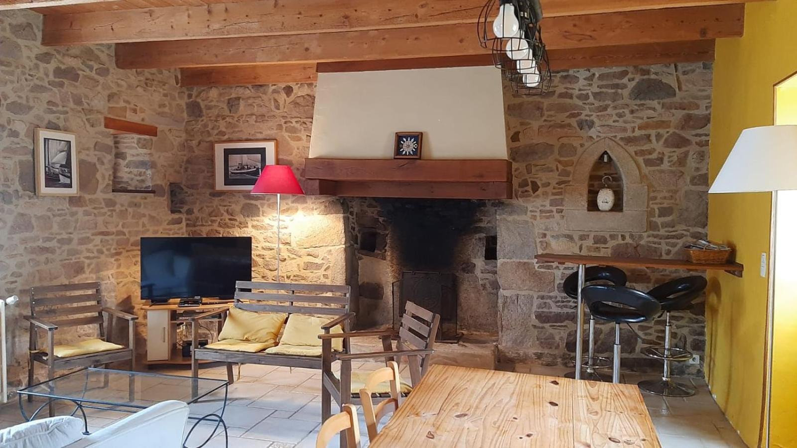 Vila Les Longeres Du Trieux Lézardrieux Exteriér fotografie