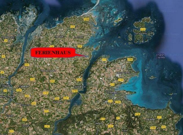 Vila Les Longeres Du Trieux Lézardrieux Exteriér fotografie