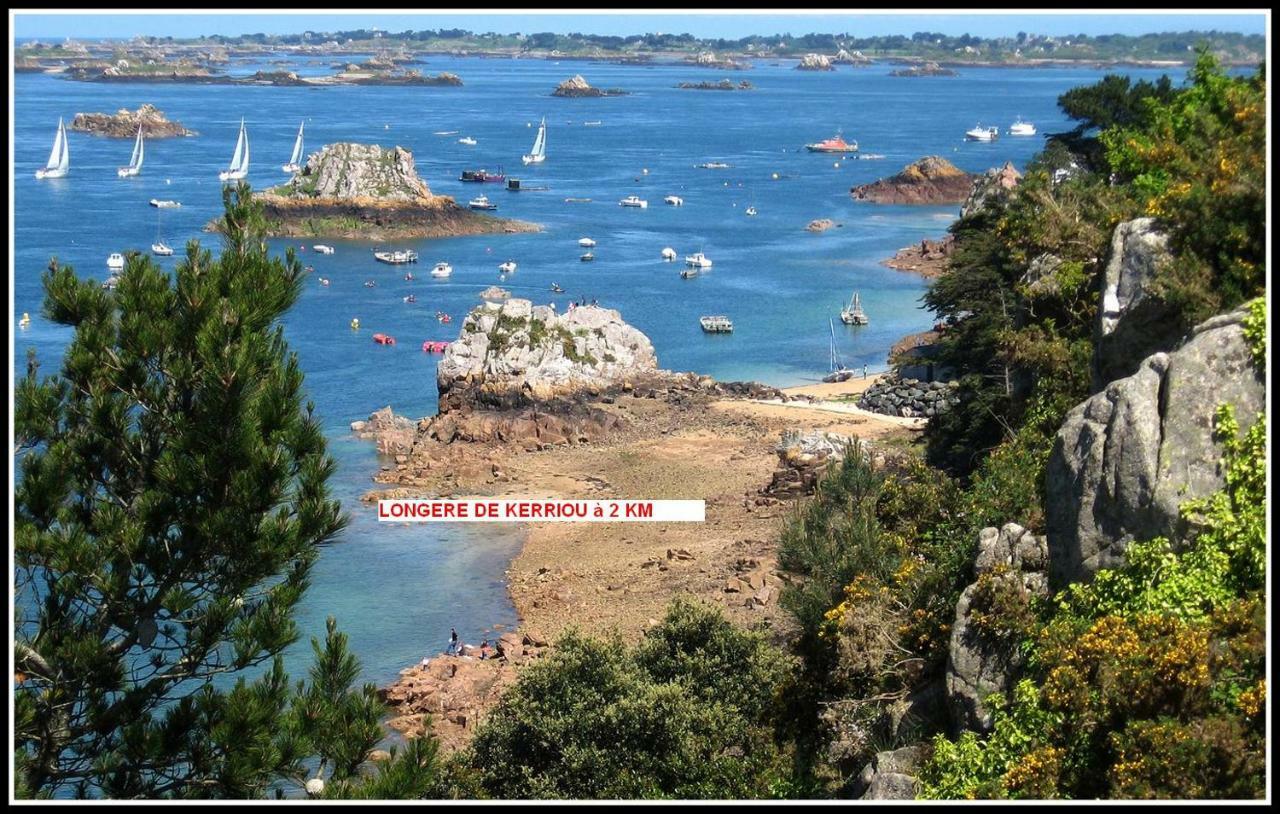 Vila Les Longeres Du Trieux Lézardrieux Exteriér fotografie